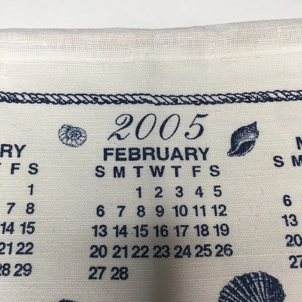 Cape May Point New Jersey Linen 2005‎ Calendar